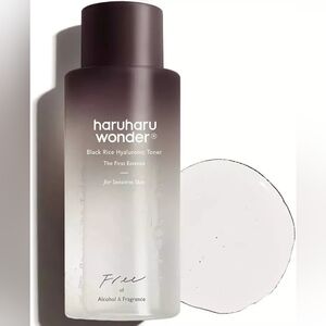 Haruharu Wonder Black Rice Hyaluronic Toner for Sensitive Skin, 5.1 fl oz